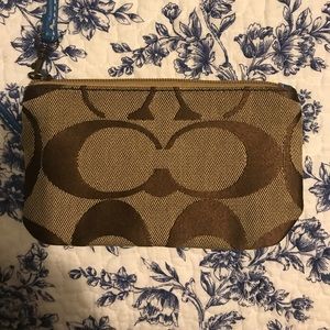 Small Coach Wristlet
